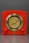 Red Kadette &rsquo;Clockette&rsquo; K27 Catalin Radio - Bright